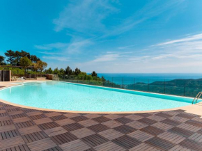 Albatros - swimming pool with sea view and small terrace, Magliolo